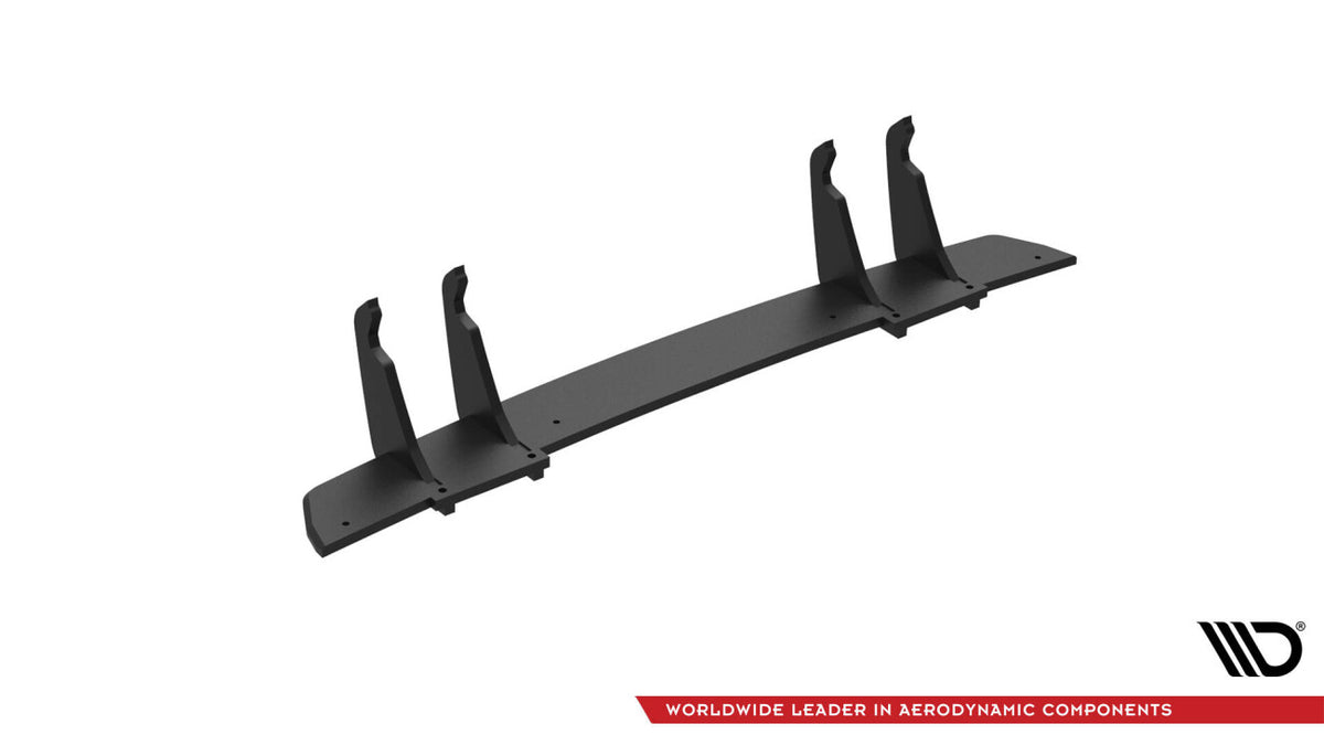 Street Pro Heckansatz Diffusor passend für BMW 4er Gran Coupe M440i G26 schwarz matt