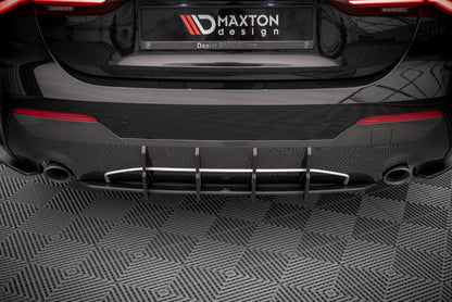 Street Pro Heckansatz Diffusor passend für BMW 4er M-Paket G22 / G23 / G22 FL / G23 FL schwarz matt
