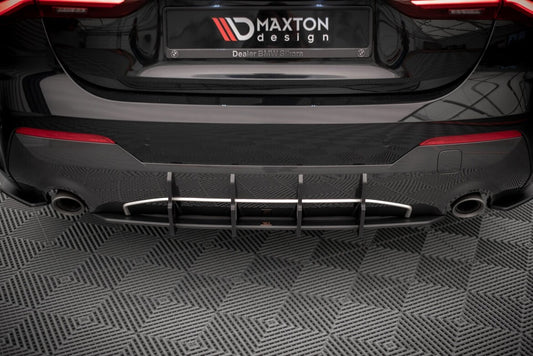 Street Pro Heckansatz Diffusor passend für BMW 4er M-Paket G22 / G23 / G22 FL / G23 FL schwarz matt