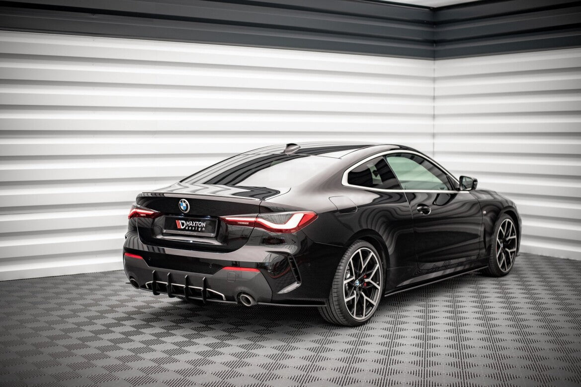 Street Pro Heckansatz Diffusor passend für BMW 4er M-Paket G22 / G23 / G22 FL / G23 FL schwarz matt