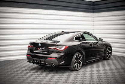 Street Pro Heckansatz Diffusor passend für BMW 4er M-Paket G22 / G23 / G22 FL / G23 FL schwarz matt