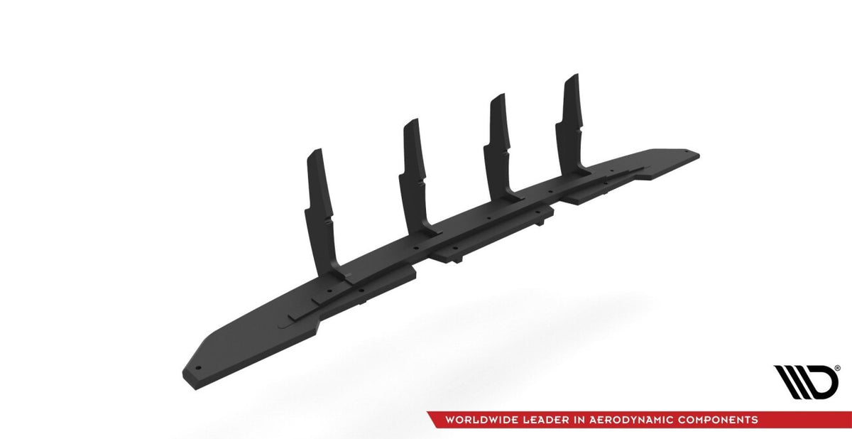 Street Pro Heckansatz Diffusor passend für BMW 4er M-Paket G22 / G23 / G22 FL / G23 FL schwarz matt