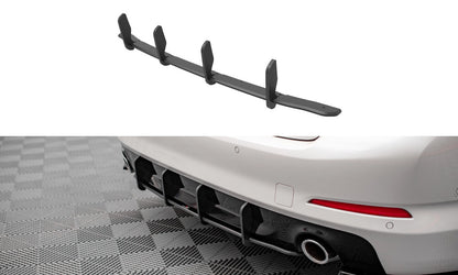 Street Pro Heckansatz Diffusor passend für BMW 5er Limousine G30 schwarz matt