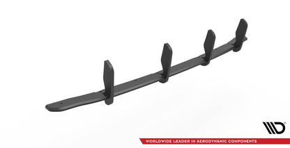 Street Pro Heckansatz Diffusor passend für BMW 5er Limousine G30 schwarz matt