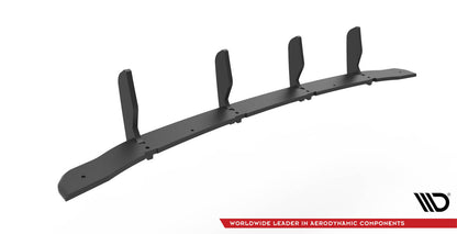 Street Pro Heckansatz Diffusor passend für BMW 5er Limousine G30 schwarz matt