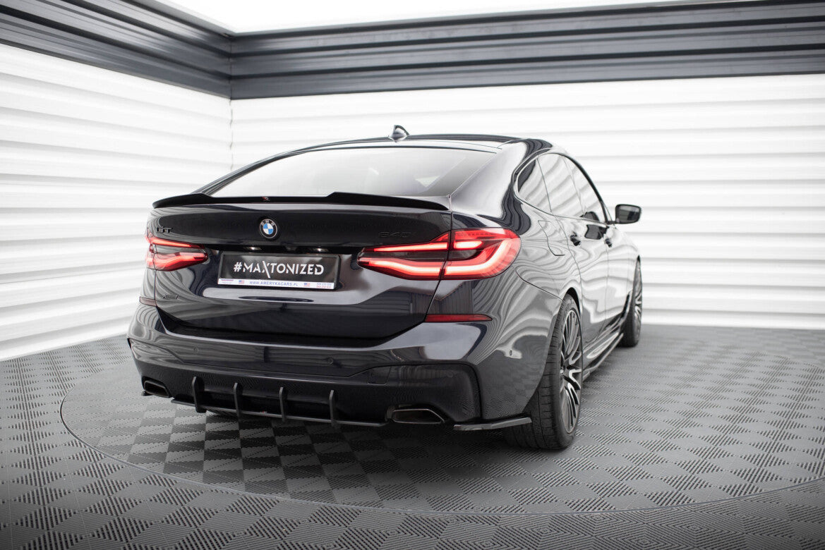 Street Pro Heckansatz Diffusor passend für BMW 6er GT M-Paket G32 schwarz matt