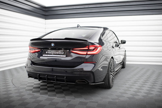 Street Pro Heckansatz Diffusor passend für BMW 6er GT M-Paket G32 schwarz matt