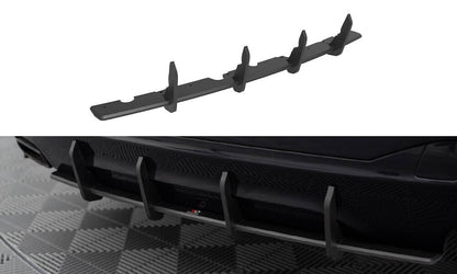 Street Pro Heckansatz Diffusor passend für BMW 6er GT M-Paket G32 schwarz matt