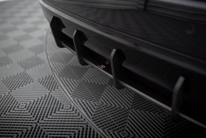 Street Pro Heckansatz Diffusor passend für BMW 6er GT M-Paket G32 schwarz matt