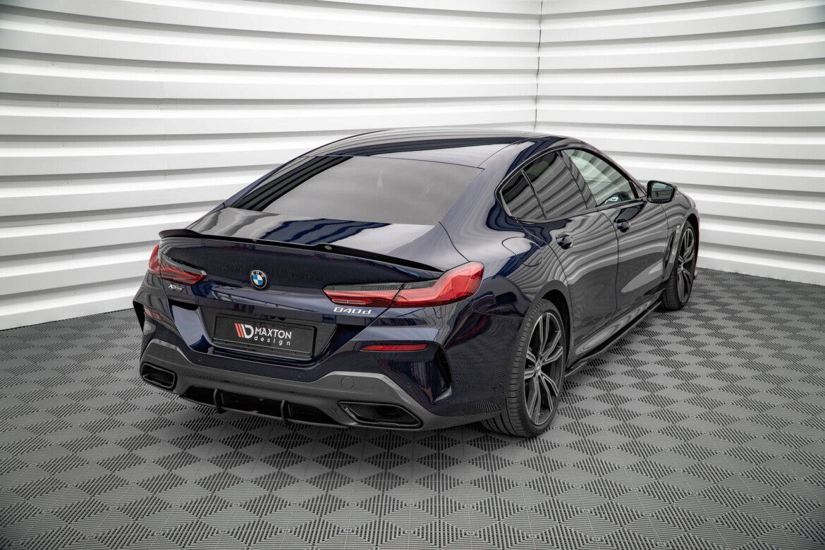 Street Pro Heckansatz Diffusor passend für BMW 8 Gran Coupe M-Paket G16 schwarz matt