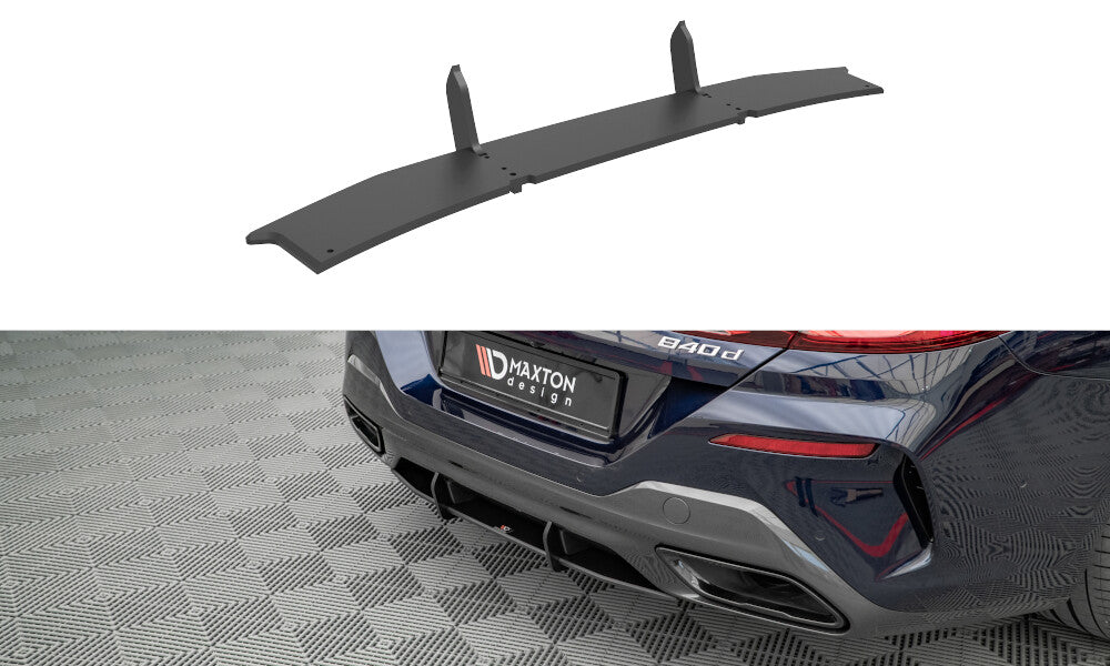 Street Pro Heckansatz Diffusor passend für BMW 8 Gran Coupe M-Paket G16 schwarz matt