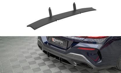 Street Pro Heckansatz Diffusor passend für BMW 8 Gran Coupe M-Paket G16 schwarz matt