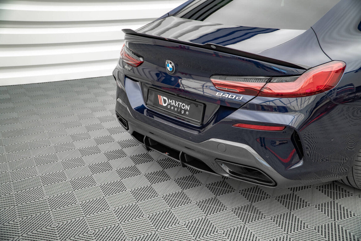 Street Pro Heckansatz Diffusor passend für BMW 8 Gran Coupe M-Paket G16 schwarz matt