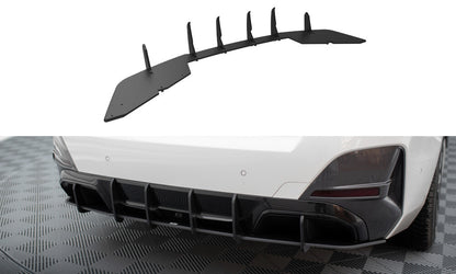 Street Pro Heckansatz Diffusor passend für BMW i4 M-Paket G26 schwarz matt