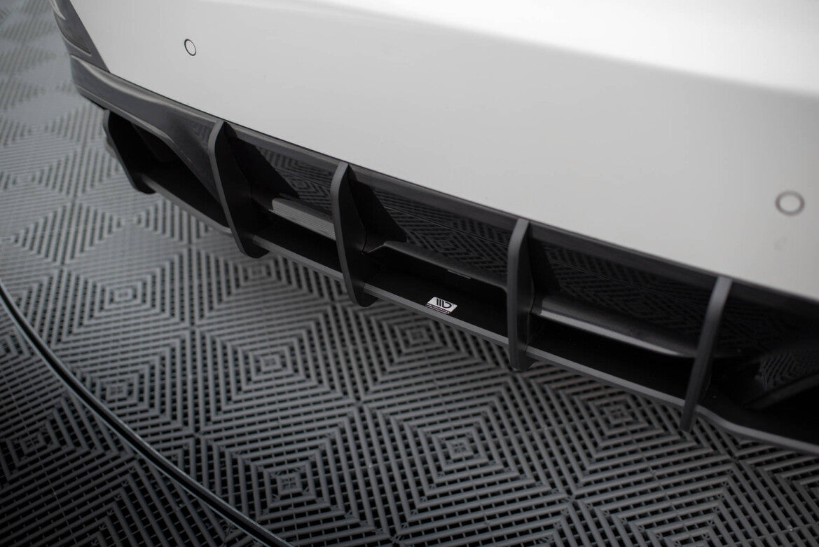 Street Pro Heckansatz Diffusor passend für BMW i4 M-Paket G26 schwarz matt