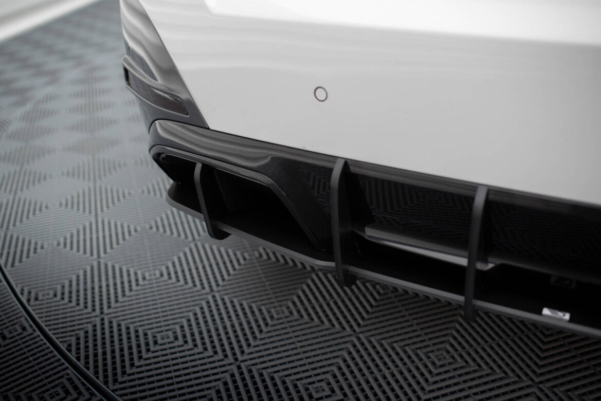 Street Pro Heckansatz Diffusor passend für BMW i4 M-Paket G26 schwarz matt