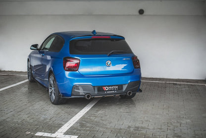 Street Pro Heckansatz Diffusor passend für BMW M135i F20 schwarz matt