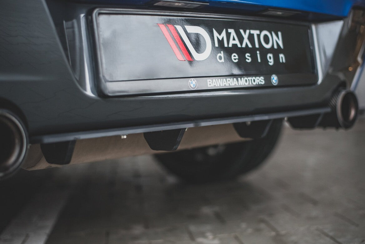Street Pro Heckansatz Diffusor passend für BMW M135i F20 schwarz matt