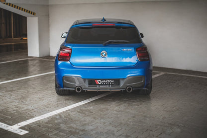 Street Pro Heckansatz Diffusor passend für BMW M135i F20 schwarz matt