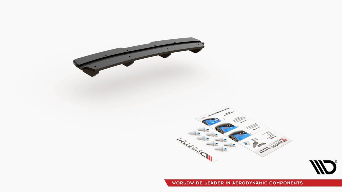 Street Pro Heckansatz Diffusor passend für BMW M135i F20 schwarz matt