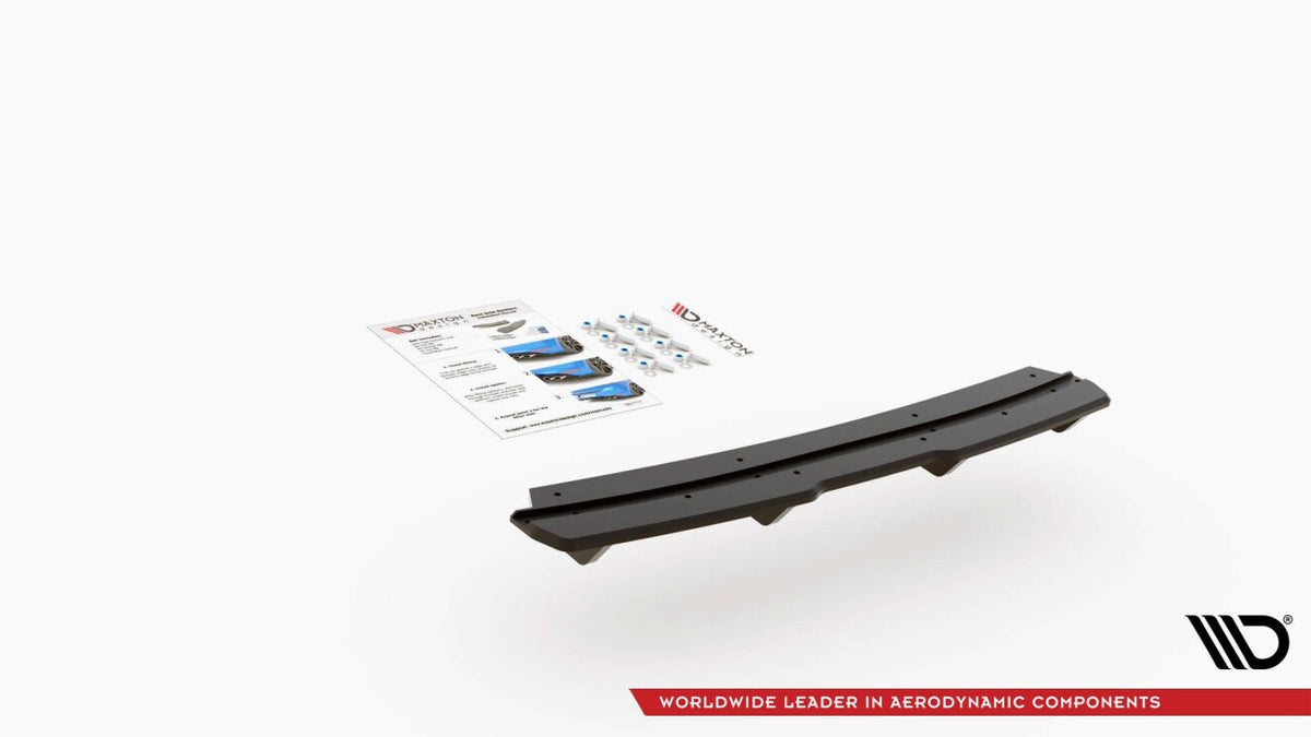 Street Pro Heckansatz Diffusor passend für BMW M135i F20 schwarz matt