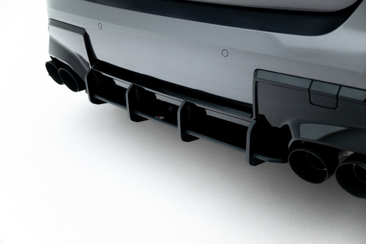 Street Pro Heckansatz Diffusor passend für BMW M135i F70 schwarz matt