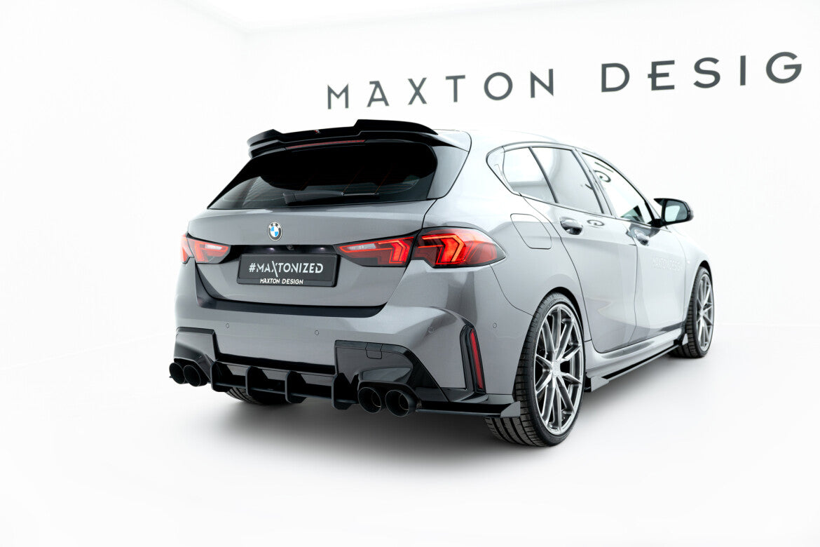 Street Pro Heckansatz Diffusor passend für BMW M135i F70 schwarz matt
