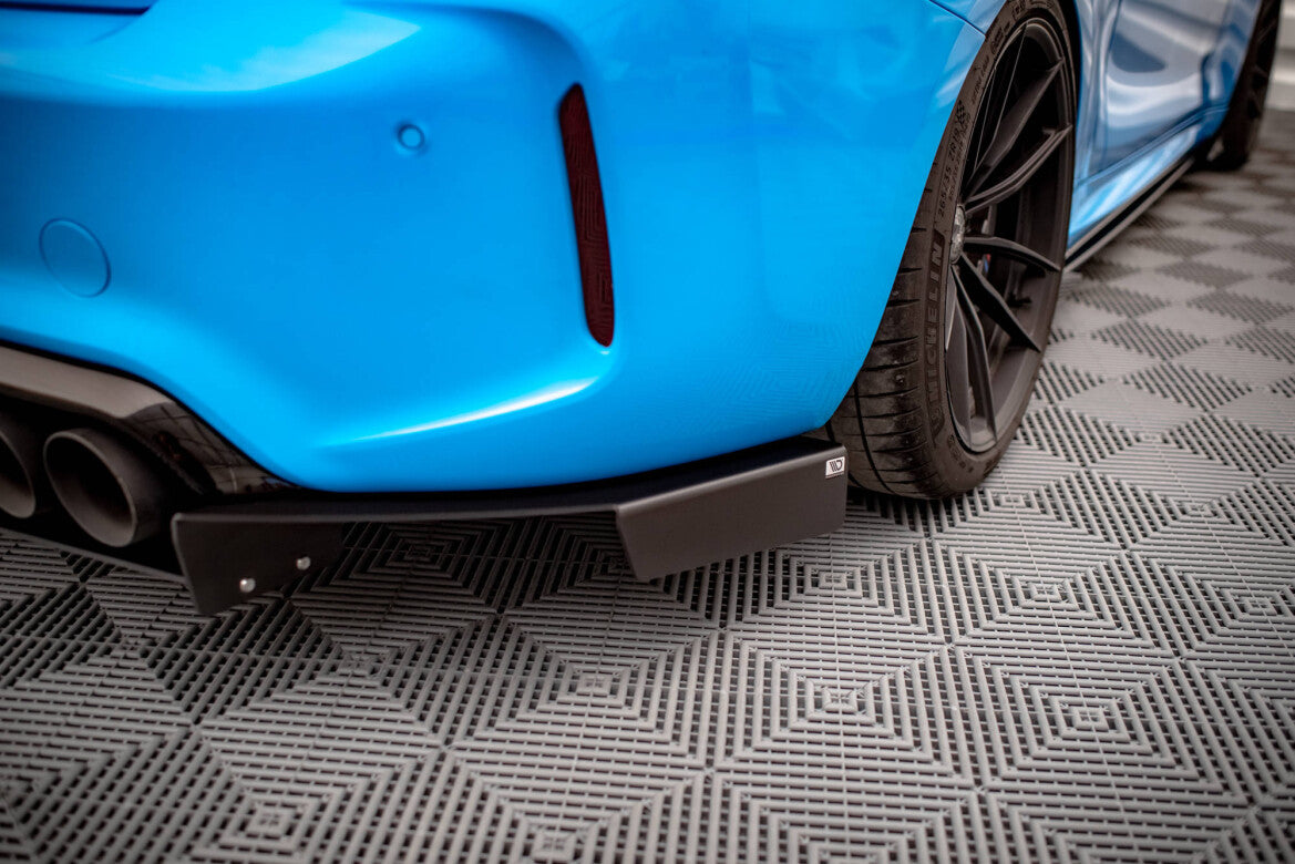 Street Pro Heckansatz Diffusor passend für BMW M2 F87 schwarz matt