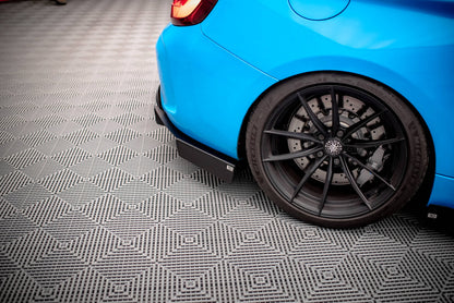 Street Pro Heckansatz Diffusor passend für BMW M2 F87 schwarz matt
