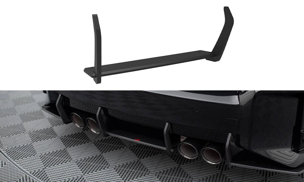 Street Pro Heckansatz Diffusor passend für BMW M2 G87 schwarz matt