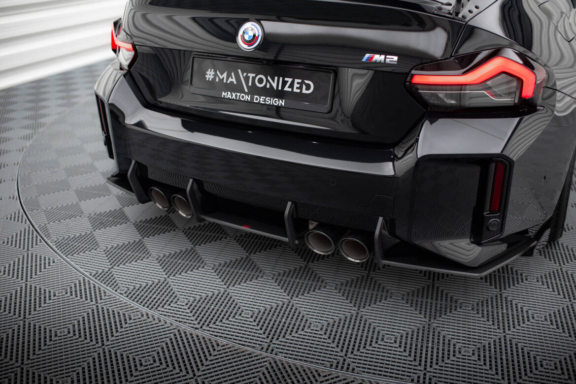 Street Pro Heckansatz Diffusor passend für BMW M2 G87 schwarz matt