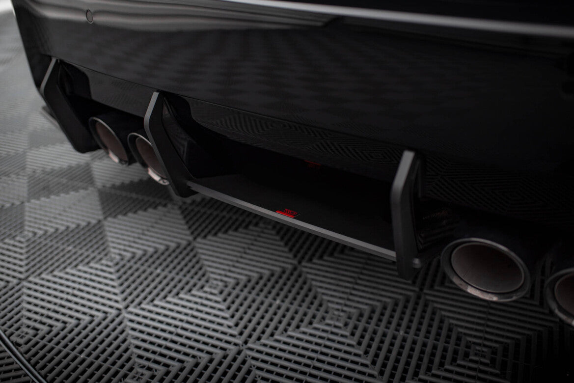 Street Pro Heckansatz Diffusor passend für BMW M2 G87 schwarz matt