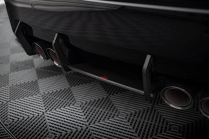Street Pro Heckansatz Diffusor passend für BMW M2 G87 schwarz matt