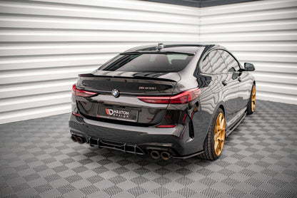Street Pro Heckansatz Diffusor passend für BMW M235i Gran Coupe F44 schwarz matt
