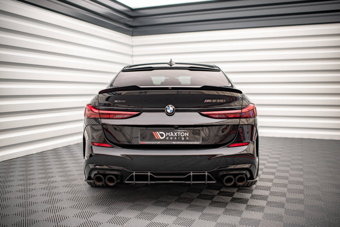 Street Pro Heckansatz Diffusor passend für BMW M235i Gran Coupe F44 schwarz matt