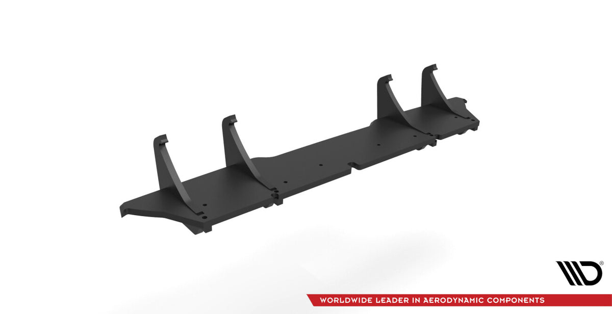 Street Pro Heckansatz Diffusor passend für BMW M235i Gran Coupe F44 schwarz matt