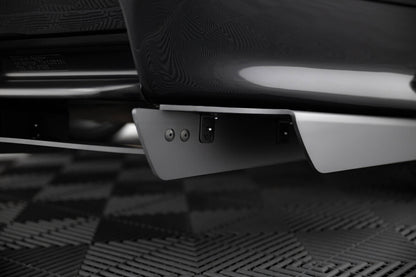 Street Pro Heckansatz Diffusor passend für BMW M3 / 3 M-Paket E36 Coupe schwarz matt