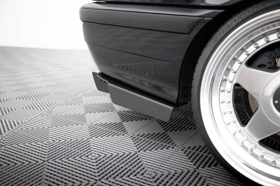 Street Pro Heckansatz Diffusor passend für BMW M3 / 3 M-Paket E36 Coupe schwarz matt