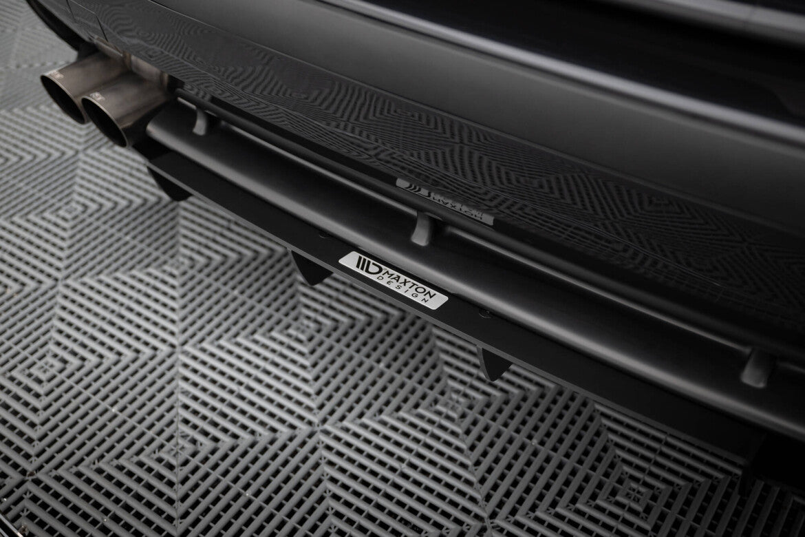 Street Pro Heckansatz Diffusor passend für BMW M3 / 3 M-Paket E36 Coupe schwarz matt