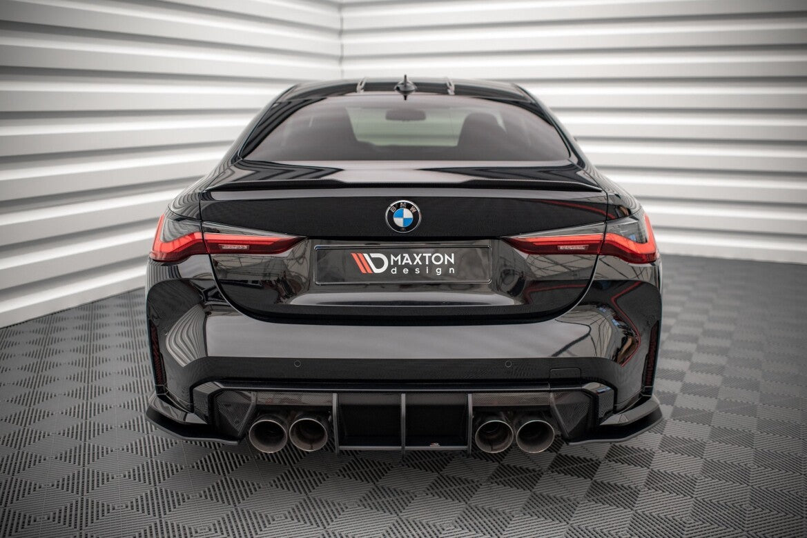 Street Pro Heckansatz Diffusor passend für BMW M3 Limousine / Touring G80 schwarz matt