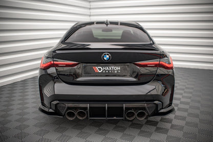 Street Pro Heckansatz Diffusor passend für BMW M3 Limousine / Touring G80 schwarz matt