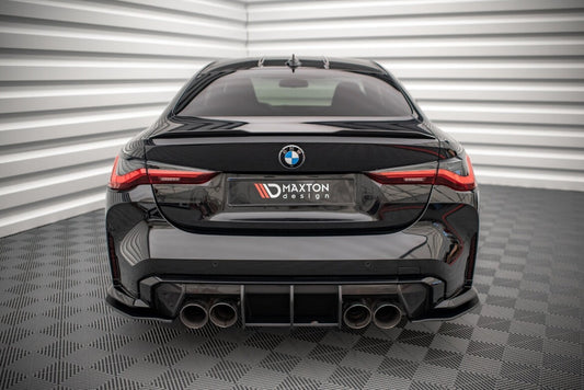 Street Pro Heckansatz Diffusor passend für BMW M3 Limousine / Touring G80 schwarz matt
