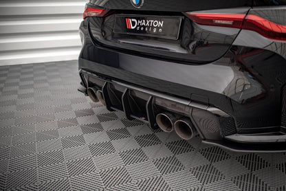 Street Pro Heckansatz Diffusor passend für BMW M3 Limousine / Touring G80 schwarz matt