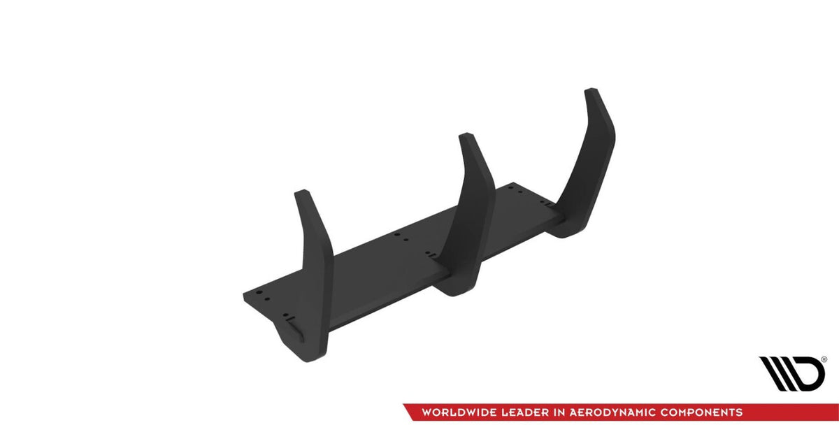 Street Pro Heckansatz Diffusor passend für BMW M3 Limousine / Touring G80 schwarz matt
