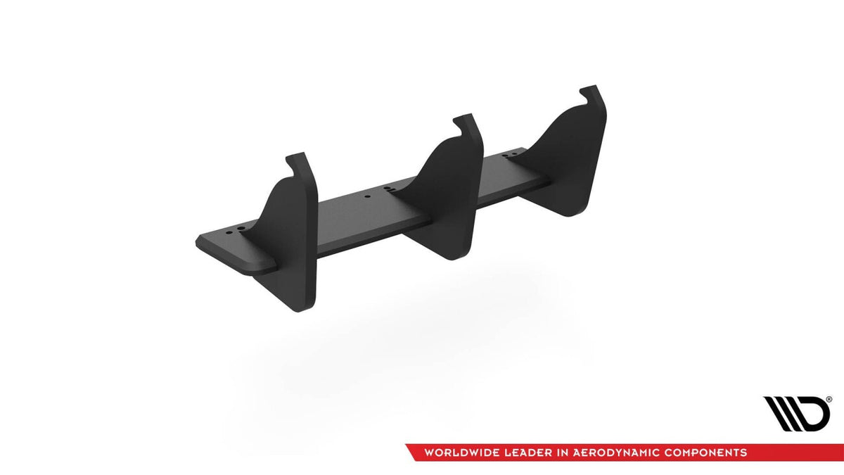 Street Pro Heckansatz Diffusor passend für BMW M4 F82 schwarz matt