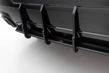 Street Pro Heckansatz Diffusor passend für BMW M440i G22 / G23 / G22 FL / G23 FL schwarz matt