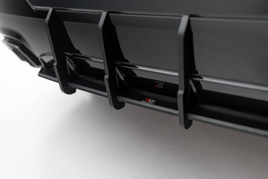 Street Pro Heckansatz Diffusor passend für BMW M440i G22 / G23 / G22 FL / G23 FL schwarz matt