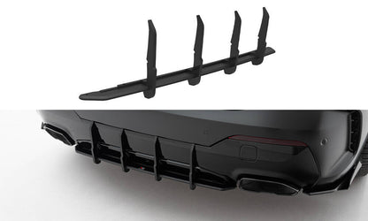 Street Pro Heckansatz Diffusor passend für BMW M440i G22 / G23 / G22 FL / G23 FL schwarz matt
