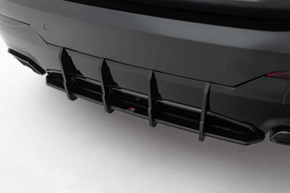 Street Pro Heckansatz Diffusor passend für BMW M440i G22 / G23 / G22 FL / G23 FL schwarz matt