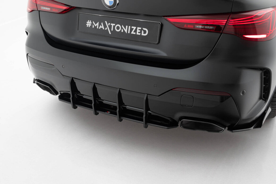 Street Pro Heckansatz Diffusor passend für BMW M440i G22 / G23 / G22 FL / G23 FL schwarz matt